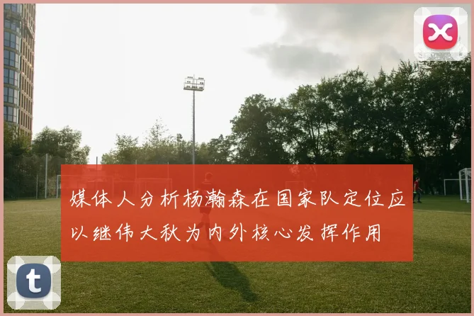 媒体人分析杨瀚森在国家队定位应以继伟大秋为内外核心发挥作用